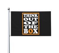 Bandiera Pirata Resistente Alle Intemperie, Think Out Of The Box Resistente Allo Scolorimento Bandiere Da Giardino Per Interno Decorazione Flag 90X150Cm