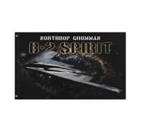 Bandiera Pirata Resistente Allo Scolorimento Bandiere B-2 Bomber Aircraft Schematic Military Stealth Bomber B2 Durevole Bandierine Della Decorazione Per Esterno Parata Celebrazione 90X150Cm