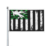 Bandiera Pirata Resistente Allo Scolorimento Bandiere Da Balcone St. Patrick Day Irish Wrestling American Shamrock Classica Striscioni Di Bunting Per Interno Esterno Decorazione 90X150Cm