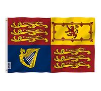 Bandiera Pirata United Kingdom Royal Standard Flag Outdoor Flags Bandiere Da Esterno Resistente Alle Intemperie Bandiere Da Giardino For Esterno Decorazioni Pub Giardino 90x150cm