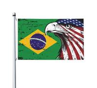 Bandiera Pirati Brazil Brazilian America Bandiera Personalizzata Gran Bandiera Da Giardino Per La Fattoria All'Aperto, Cortile, Feste, 90X150cm
