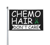 Bandiera Pirati Chemo Hdon'T Care Liver Cancer Bandiera Da Giardino All'Aperto Bandiera Personalizzata Per Giardino, Feste, Cortile, 90X150cm