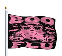 Bandiera Pirati Classica Bandiere Da Giardino Retro Nurse Ghost Halloween Vaccine Say Boo To The Flu Durevole Bandierine Della Decorazione Per Interno Ristoranti Decorazione 90X150Cm