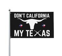 Bandiera Pirati Colori Vivaci, Don'T California My Texas Resistente Allo Scolorimento Bandiere Da Giardino Per Conferenza Giardino Flag 90X150Cm