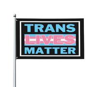 Bandiera Pirati Colori Vivaci, Lgbtq Rights Are Human Rights Lbgt Transgender Classica Bandiere Per Interno Bar Flag 90X150Cm