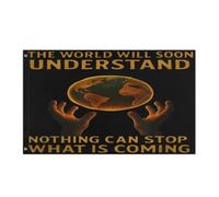 Bandiera Pirati Decorative Bandiere Da Balcone The World Will Soon Understand Nothing Can Stop What Coming Colori Vivaci Bandierine Per Celebrazione Balcone Decorazione 90X150Cm