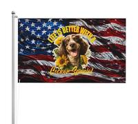 Bandiera Pirati Life Is Better With A Cocker Spaniel Bandiere 90X150cm