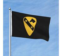 Bandiera Pirati Resistente Alle Intemperie, 1St Cavalry Division - Distinctive Unit Insignia Con Occhielli Bandiere Da Giardino Per Interno Bar Striscioni Di Bunting 90X150Cm