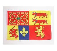BANDIERA PIRENEI ATLANTICI 45x30cm - BANDIERINA DIPARTAMENTE FRANCESE - FRANCIA 30 x 45 cm cordicelle - AZ FLAG