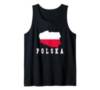 Bandiera Polacca Polonia Patriottica Uomini Donne Bambini Polska Canotta