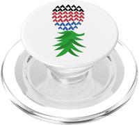 Bandiera poliamorosa poliamorosa con ananas a testa in giù PopSockets PopGrip per MagSafe