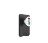 Bandiera poliamorosa poliamorosa con ananas a testa in giù PopSockets PopWallet per MagSafe