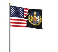 Bandiera Poliestere, British Chief Of The Staff'S Warrant Officer And America Con Occhielli Bandiere Per All'Aperto Conferenza Flag 90X150Cm