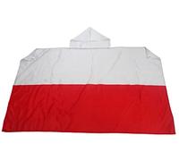 AZ FLAG Bandiera Polonia - Body Bandiera Polacca 90 x 150 cm per Tifosi con Maniche