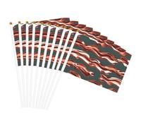 Bandiera portatile con stampa a forma di pancetta Bandiere portatili Feste Feste Feste Decorazioni per eventi