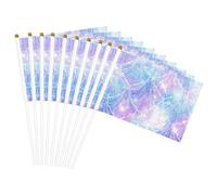 Bandiera portatile con stampa a squame di sirena, bandiere portatili, celebrazioni, feste, vacanze, decorazioni per eventi