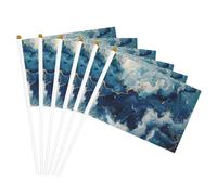 Bandiera portatile con stampa "Within the Tides", versatile, per matrimoni, compleanni, vacanze, sport, parate, spettacoli