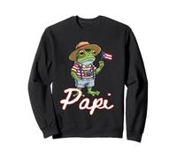 Bandiera Porto Rico Taino Papi Coqui Rana Orgoglioso Yo Soy Boricua Felpa