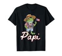 Bandiera Porto Rico Taino Papi Coqui Rana Orgoglioso Yo Soy Boricua Maglietta