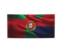 Bandiera portoghese Stampa Versatile Party Banner,Migliori bandiere banner per eventi,Decorazioni per feste di compleanno
