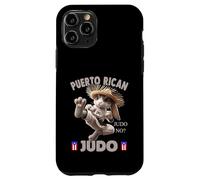 Bandiera portoricana Judo No? Bunny Coqui Taino Boricua Jibaro Custodia per iPhone 11 Pro