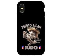 Bandiera portoricana Judo No? Bunny Coqui Taino Boricua Jibaro Custodia per iPhone X/XS