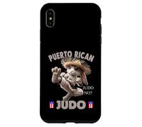 Bandiera portoricana Judo No? Bunny Coqui Taino Boricua Jibaro Custodia per iPhone XS Max