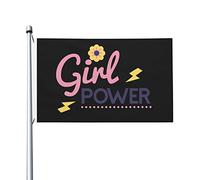 Bandiera Potere Femminile Colore Vivido Garden Flag Resistente Ai Raggi Uv Bandiere Pirata Per Home Interno Marce 3X5Ft