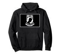 Bandiera Pow MIA Felpa con Cappuccio