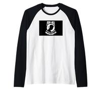 Bandiera Pow MIA Maglia con Maniche Raglan