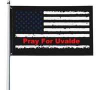 Bandiera Pray For Texas, Uvalde Strong Bandiera Della Brezza Tessuto Da Esterno Decorazione Striscione All'Aperto, Per Eventi, Feste Strada, All'Aperto Al Coperto, 90x150cm