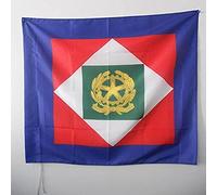 AZ FLAG Bandiera Presidente della Repubblica Italiana 90x90cm - Bandiera STENDARDO Italia 90 x 90 cm Foro per Asta