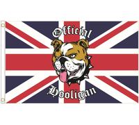 Bandiera Preston North End Bulldog 5'x3' - ESCLUSIVA