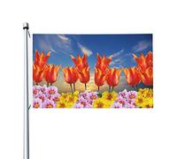 Bandiera Primavera Fiori Colorati Estate Colore Vivido Garden Flag Decor Bandiere Pirata Per Home Esterno Parata 3X5Ft