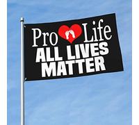 Bandiera Pro Life All Loves Matter 90x150cm
