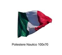 Bandiera Professionale Italia Poliestere Nautico da Esterno cm 100x70 Art.NSD-10