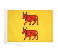 BANDIERA PROVINCIA DEL BEARN 45x30cm - BANDIERINA PROVINCE DU BÉARN REGNO DI FRANCIA 30 x 45 cm cordicelle - AZ FLAG