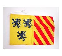 BANDIERA PROVINCIA DEL LIMOSINO 45x30cm - BANDIERINA PROVINCE DU LIMOUSIN REGNO DI FRANCIA 30 x 45 cm cordicelle - AZ FLAG