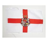 BANDIERA PROVINCIA SPAGNOLA DI HUESCA 45x30cm - BANDIERINA HUESCA - ARAGONA 30 x 45 cm cordicelle - AZ FLAG