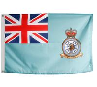 Bandiera RAF Station Benbecula con occhielli - MOD LICENSED - fatta a mano ne...
