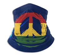 Bandiera Rasta Pace Unisex Headwrap Scaldacollo Multifunzione Decorazione Facciale Elastico Bandana per Yoga Escursionismo Ciclismo