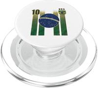 Bandiera Regalo Del Brasile Ventaglio Del Brasile Vintage PopSockets PopGrip per MagSafe