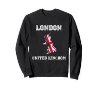 Bandiera Regno Unito invecchiata London Pride Felpa