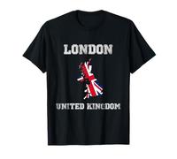 Bandiera Regno Unito invecchiata London Pride Maglietta