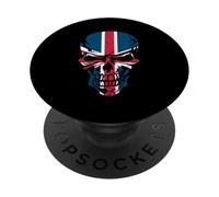 Bandiera Regno Unito Londra Inghilterra Gran Bretagna Union Jack PopSockets PopGrip Adesivo