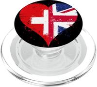 Bandiera Regno Unito Svizzera o Orgoglio Britannico Svizzero PopSockets PopGrip per MagSafe