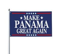 Bandiera "Rendiamo l'Argentina di n grande" 3x5 - Striscione da giardino per esterni con occhielli in ottone, cartello patriottico