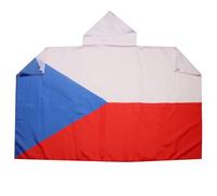BANDIERA REPUBBLICA CECA - BODY BANDIERA CECA 90 x 150 cm per tifosi con maniche - AZ FLAG