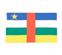 BANDIERA REPUBBLICA CENTRAFRICANA 90x60cm - BANDIERA CENTRAFRICANA 60 x 90 cm - AZ FLAG