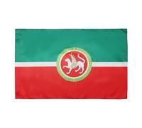 BANDIERA REPUBBLICA DEL TATARSTAN 90x60cm - BANDIERA TATARA 60 x 90 cm foro per asta - AZ FLAG